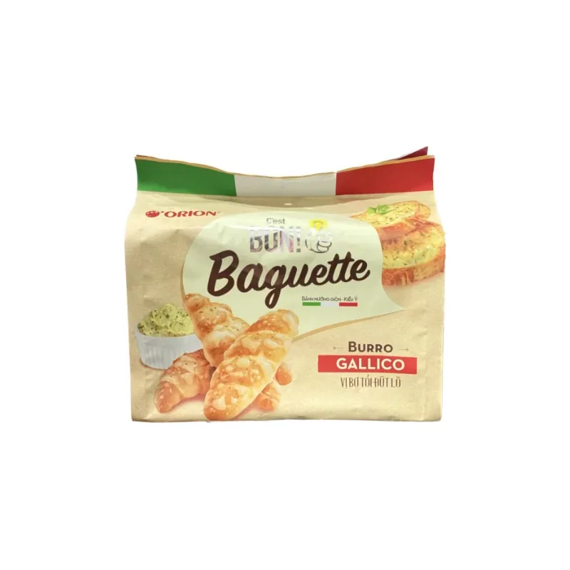 Bánh Bon baguette bơ tỏi 36g x 5 cái x 10 bịch
