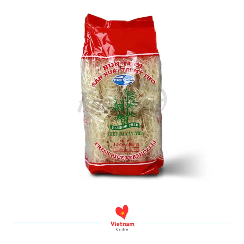 Thuận Phong - Bún 3 cây tre 8pcs bao bì màu đỏ 400g x 30 túi
