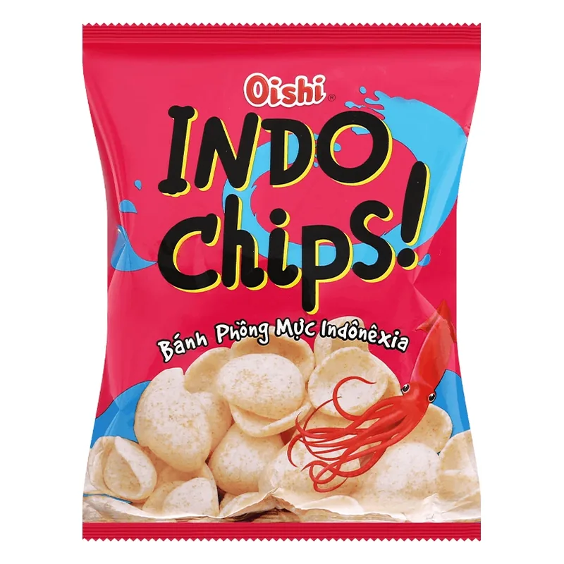 Chip Oishi mực 80 gói 32g x 80 gói / bịch