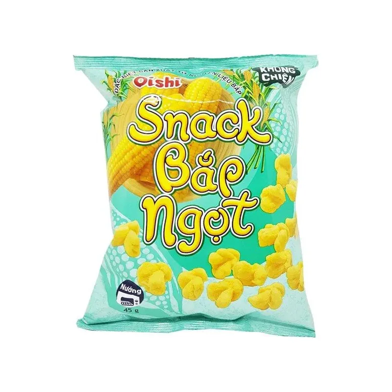 Chip Oishi ngô 80 gói 32g x 80 gói / bịch
