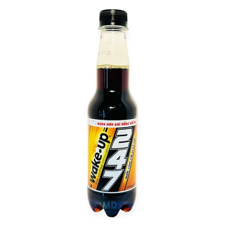 Nước Tăng Lực vị Cà Phê Wake-up 247 330ml x 24 chai