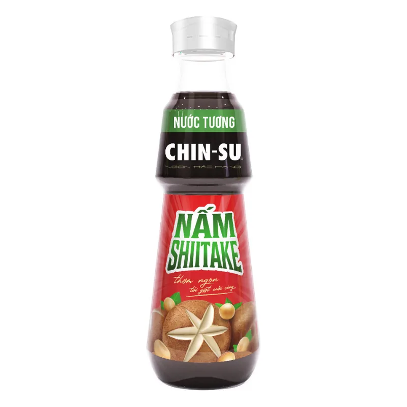 Xì dầu chinsu thường ( nấm ) 330ml x 24